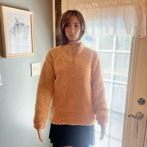 Dittos Sherpa 1/4 Zip Pullover‎ SZ MED.